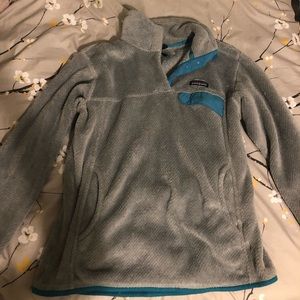 Button Up Patagonia Pull Over